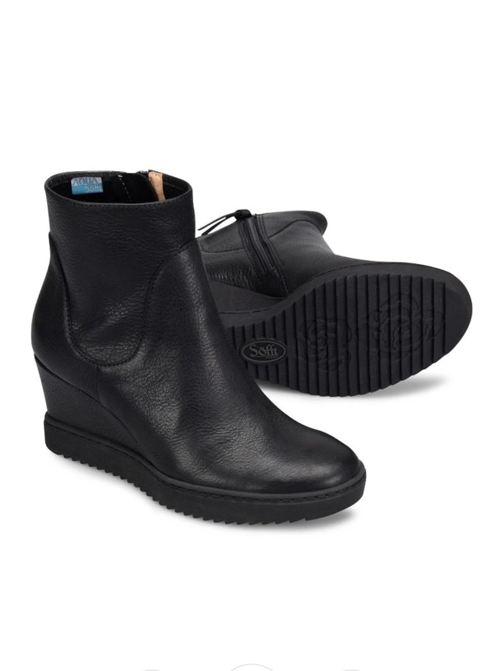Nwof sofft Sharry waterproof Italian leather boots size 9m